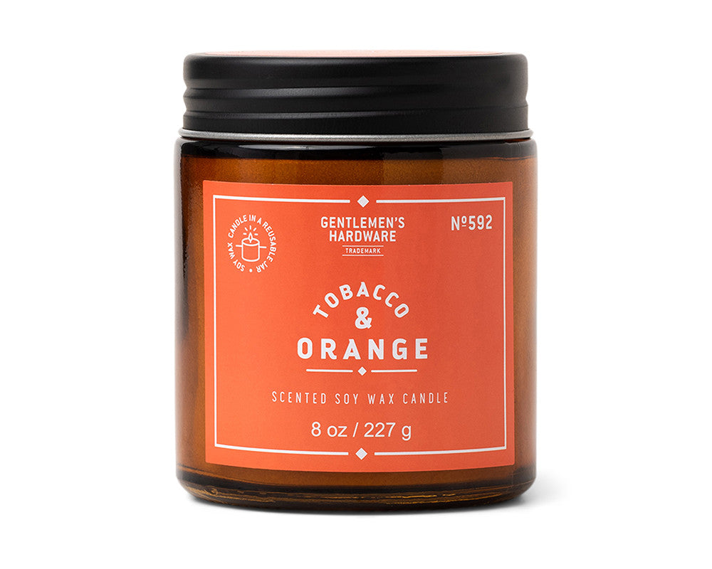 Gentlemen's Hardware Duftlys - Tobacco and Orange