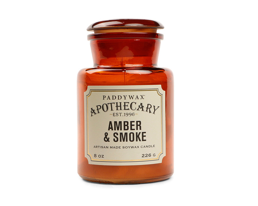 Paddywax Apothecary Duftlys - Amber and Smoke
