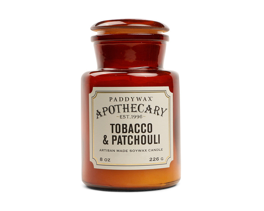 Paddywax Apothecary Duftlys - Tobacco and Patchouli