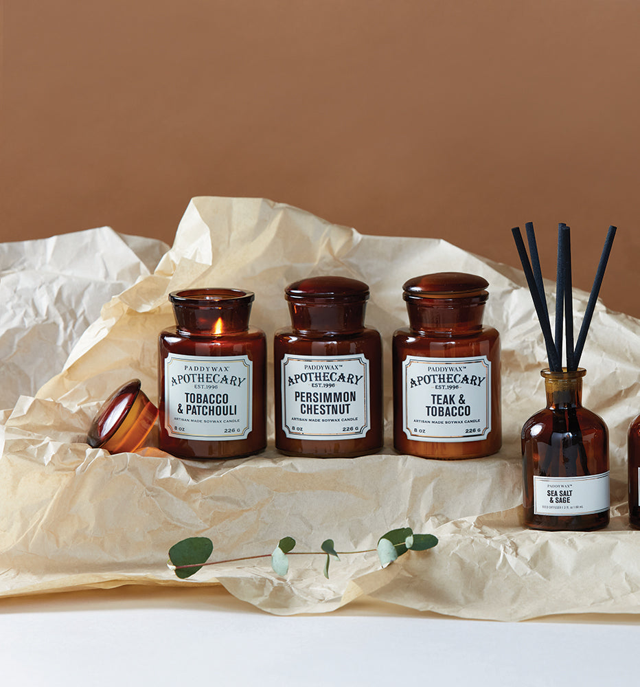 Paddywax Apothecary Duftlys - Vetiver and Cardamom