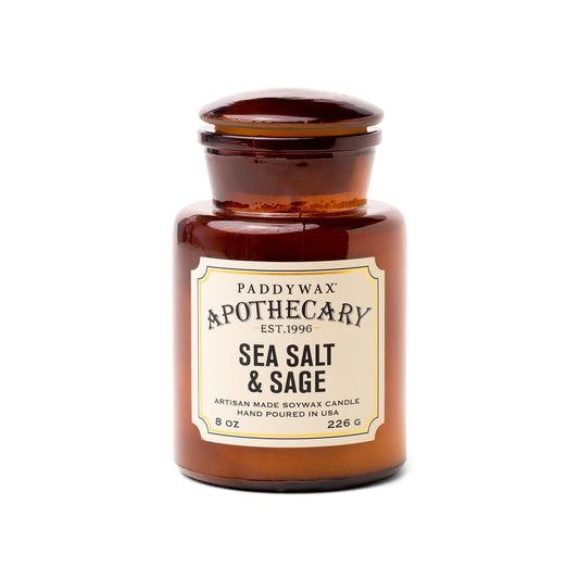 Paddywax Apothecary Duftlys - Sea Salt and Sage