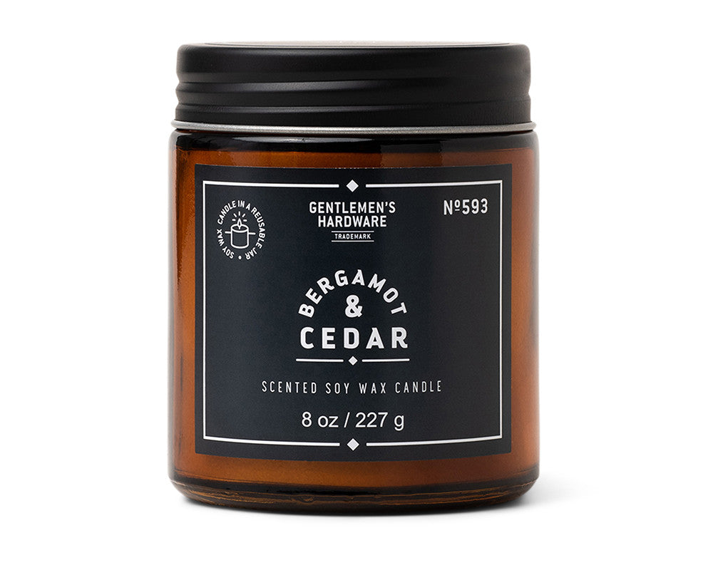 Gentlemen's Hardware Duftlys - Bergamot and Cedar